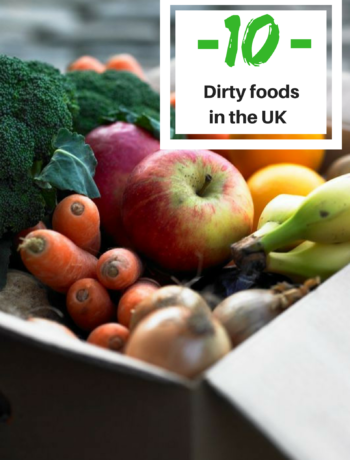 Top 10 dirty foods in the UK